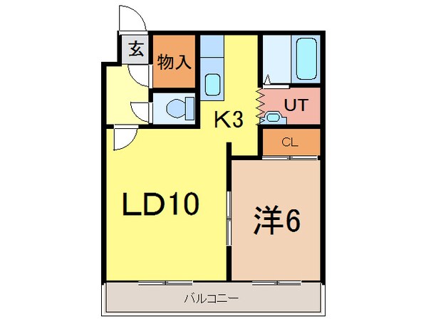 サンフラワー３０８の物件間取画像